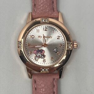 Hello Kitty Pink and Gold Kids Watch